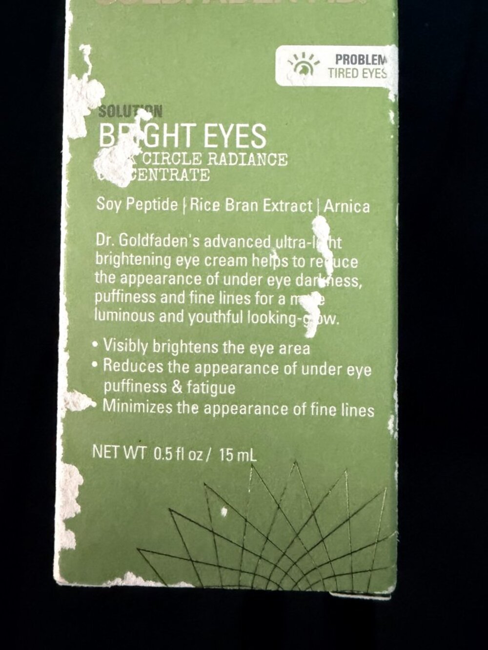 Goldfaden MD Bright Eyes Eye Cream- NEW- 0.5 fl oz - Picture 6 of 6